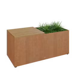 OFYR Herb Garden Bench Corten