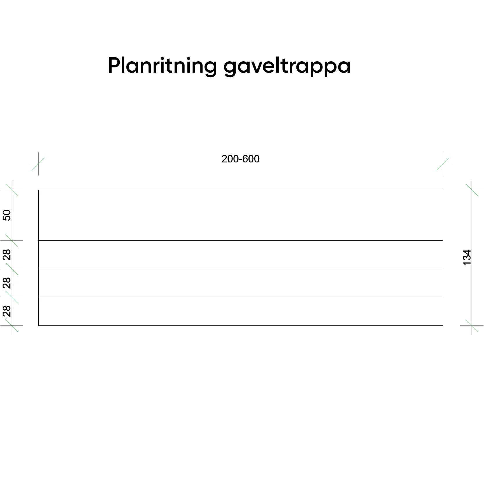 CF Helgaveltrappa standard