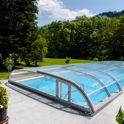 Poolpartner Panorama pooltak Antracit