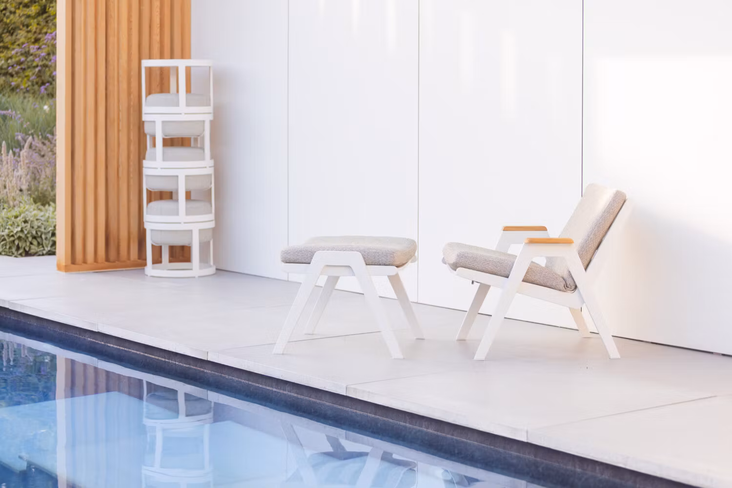 STAY Flex Loungestol, Ljusgrå