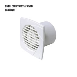 Badrumsfläkt Fremex 2503 - Timer- och hygrostatstyrd, justerbar