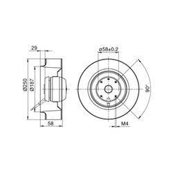 SVAB SVX-F Fläktmotor