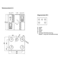 Komfovent Domekt R 450 VE -300m2