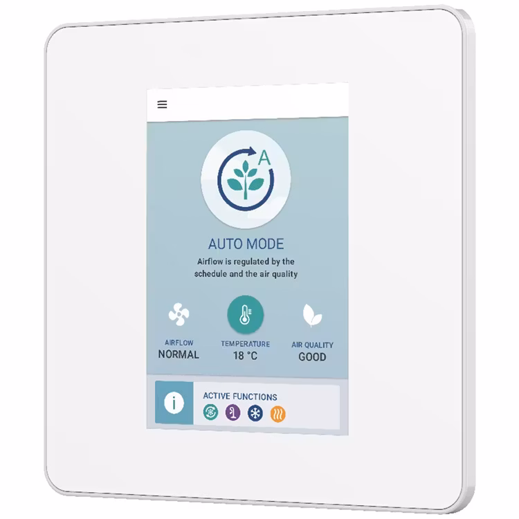 Systemair SAVE Touch display