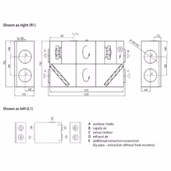 Komfovent Domekt R 400 F - 300M²