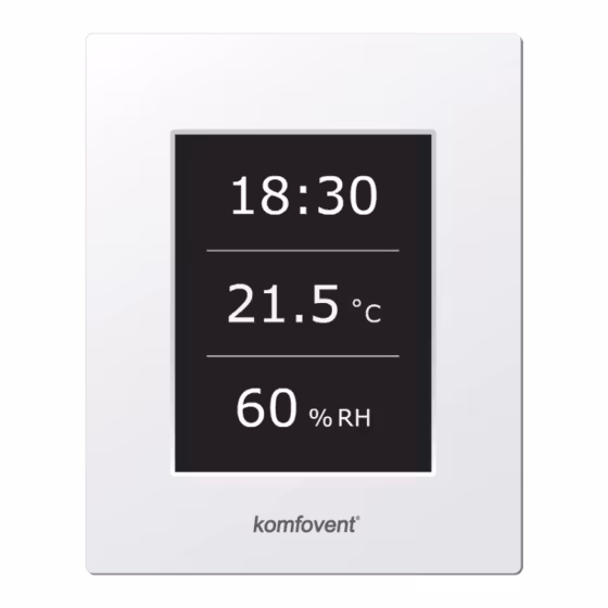 Manöverpanel Komfovent C5.1