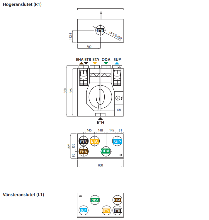 Komfovent Domekt R 200 VE -120m²