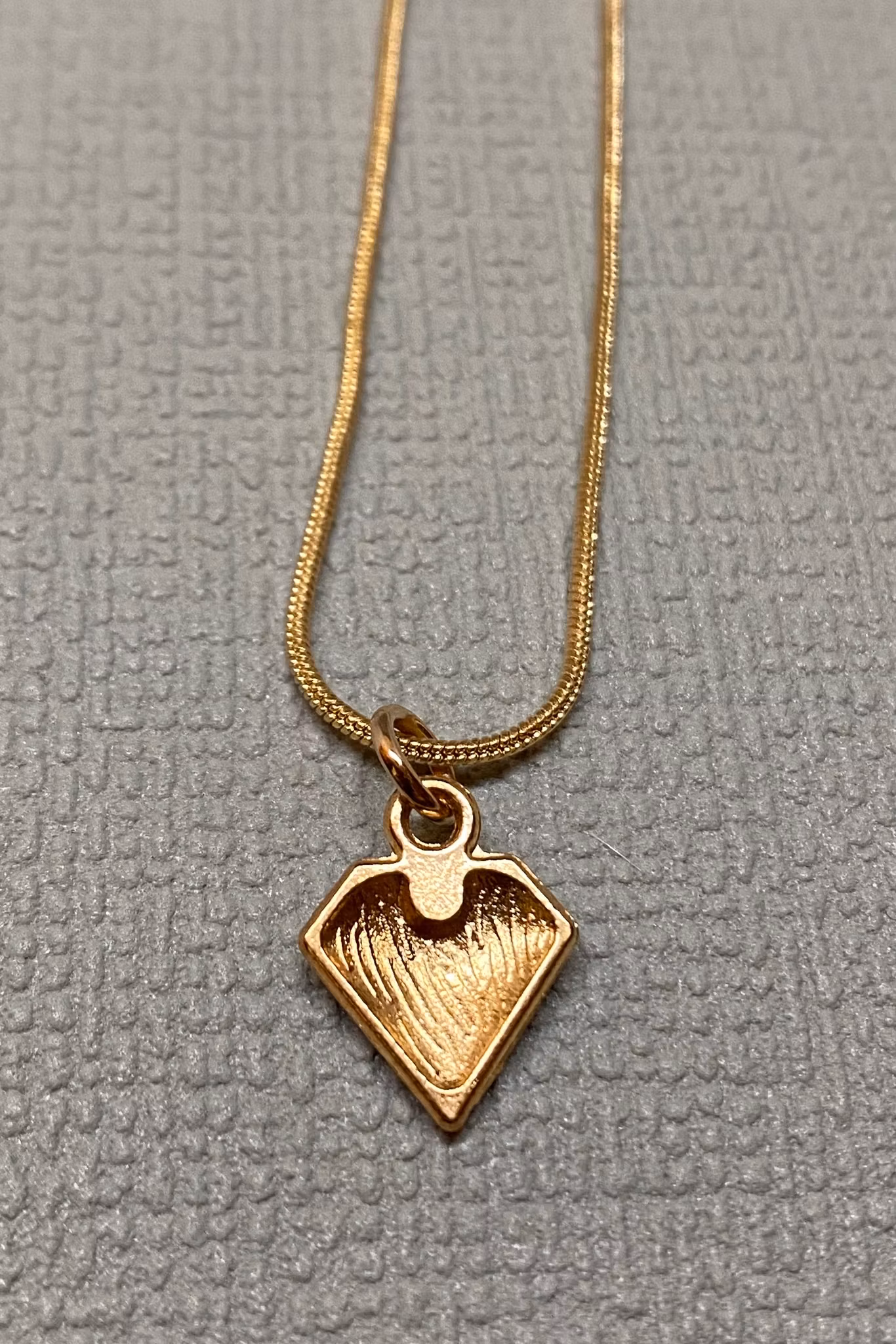 Diamant charmsmykke