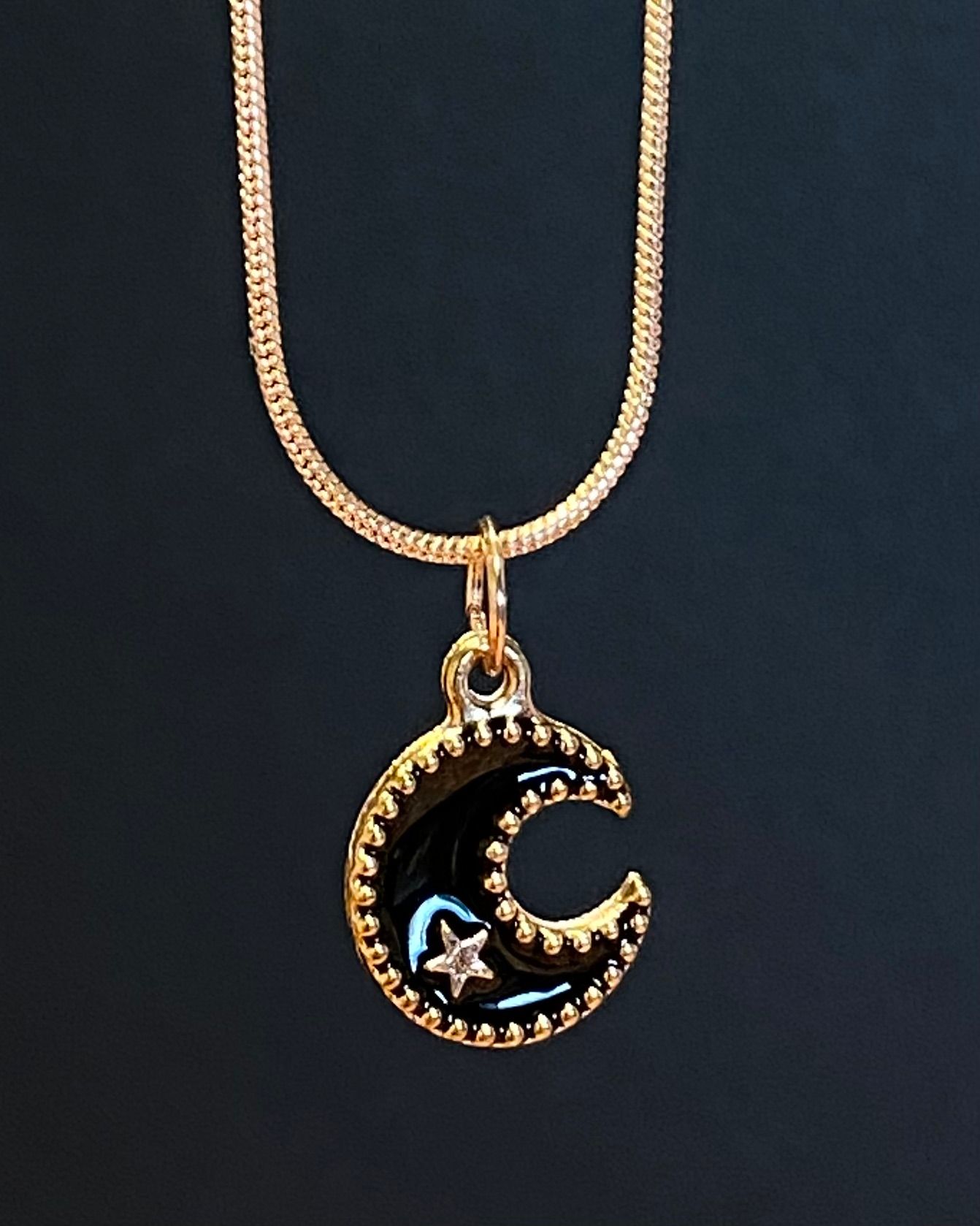 Moon charm jewellery