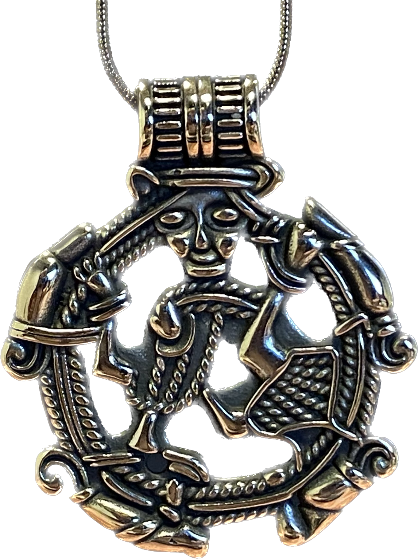 “Gripedyr” Borre style viking pendant