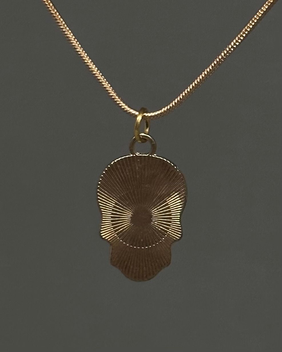 Sugar skull charm necklace 4