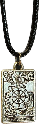 Tarot Lykkehjulet charmsmykke