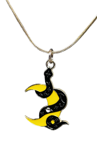 Moon and snake charmsmykke