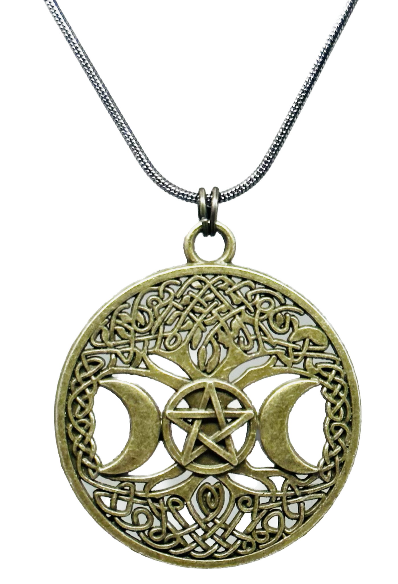 Tree of life charm necklace