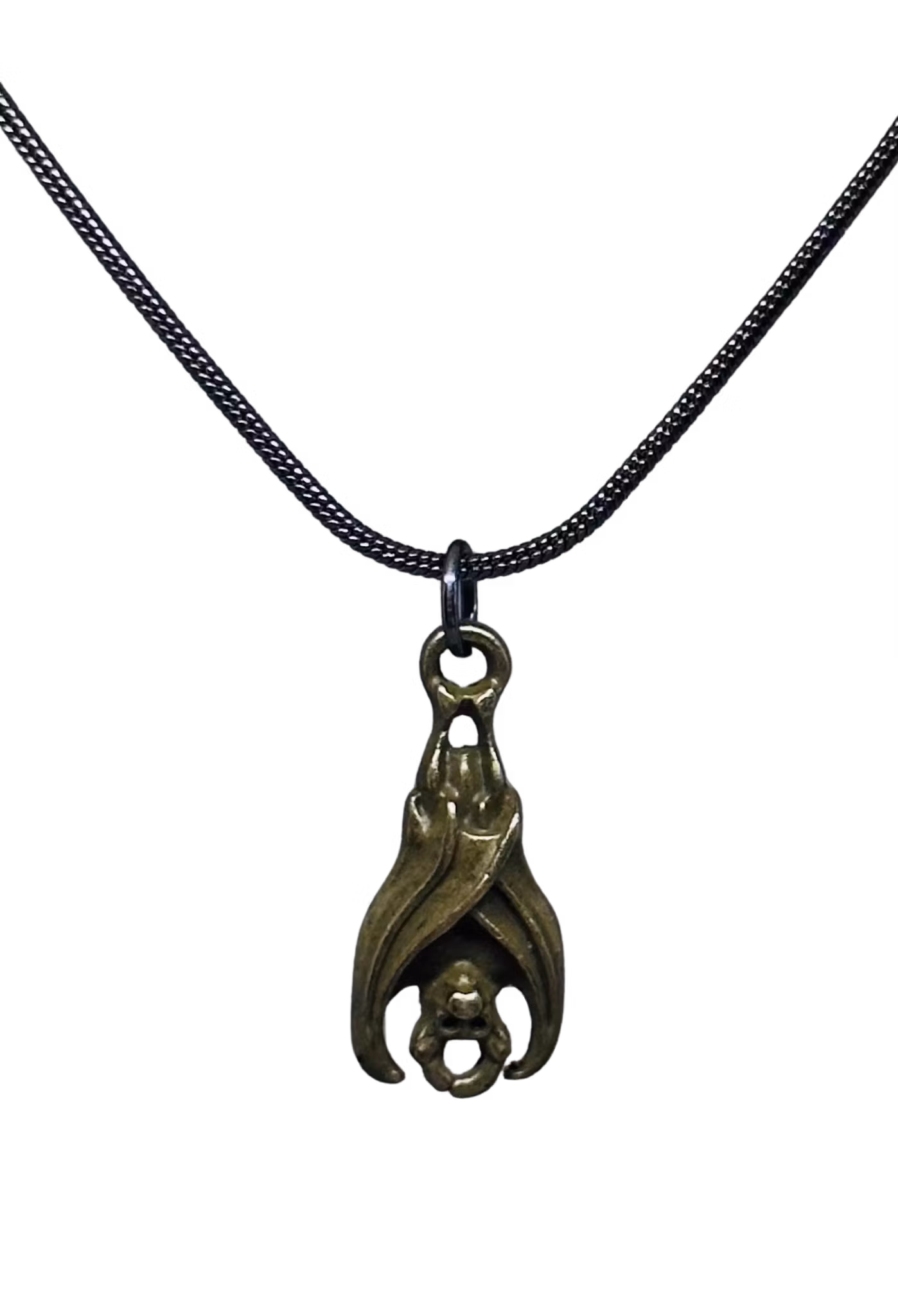 Bat charm necklace