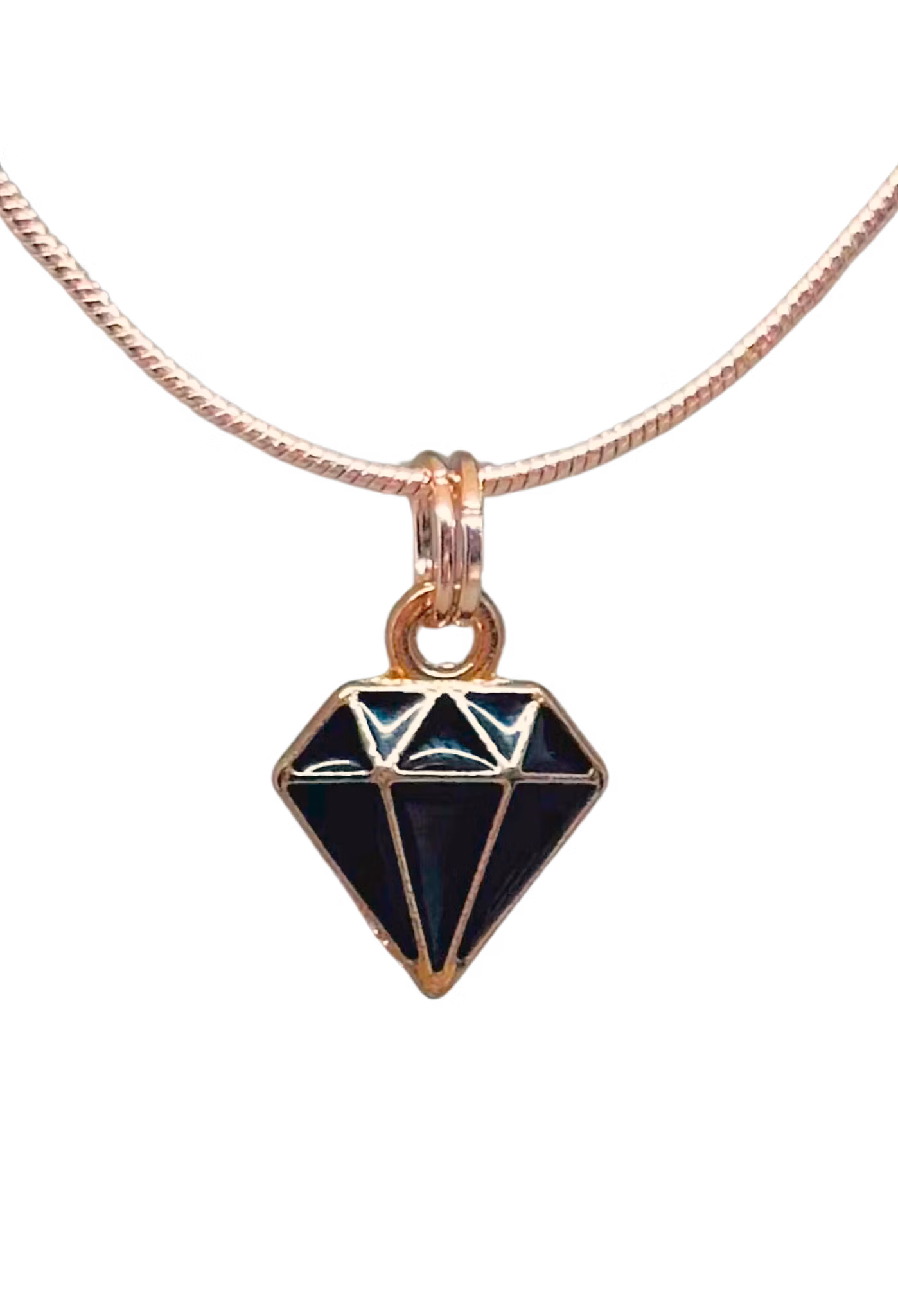 Diamant charmsmykke