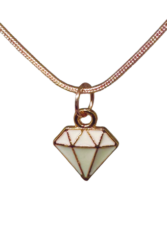 Diamant charmsmykke