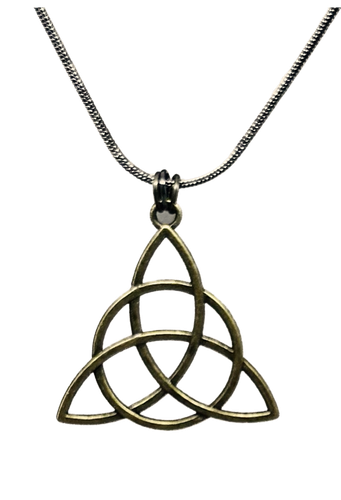 Trinity charm necklace