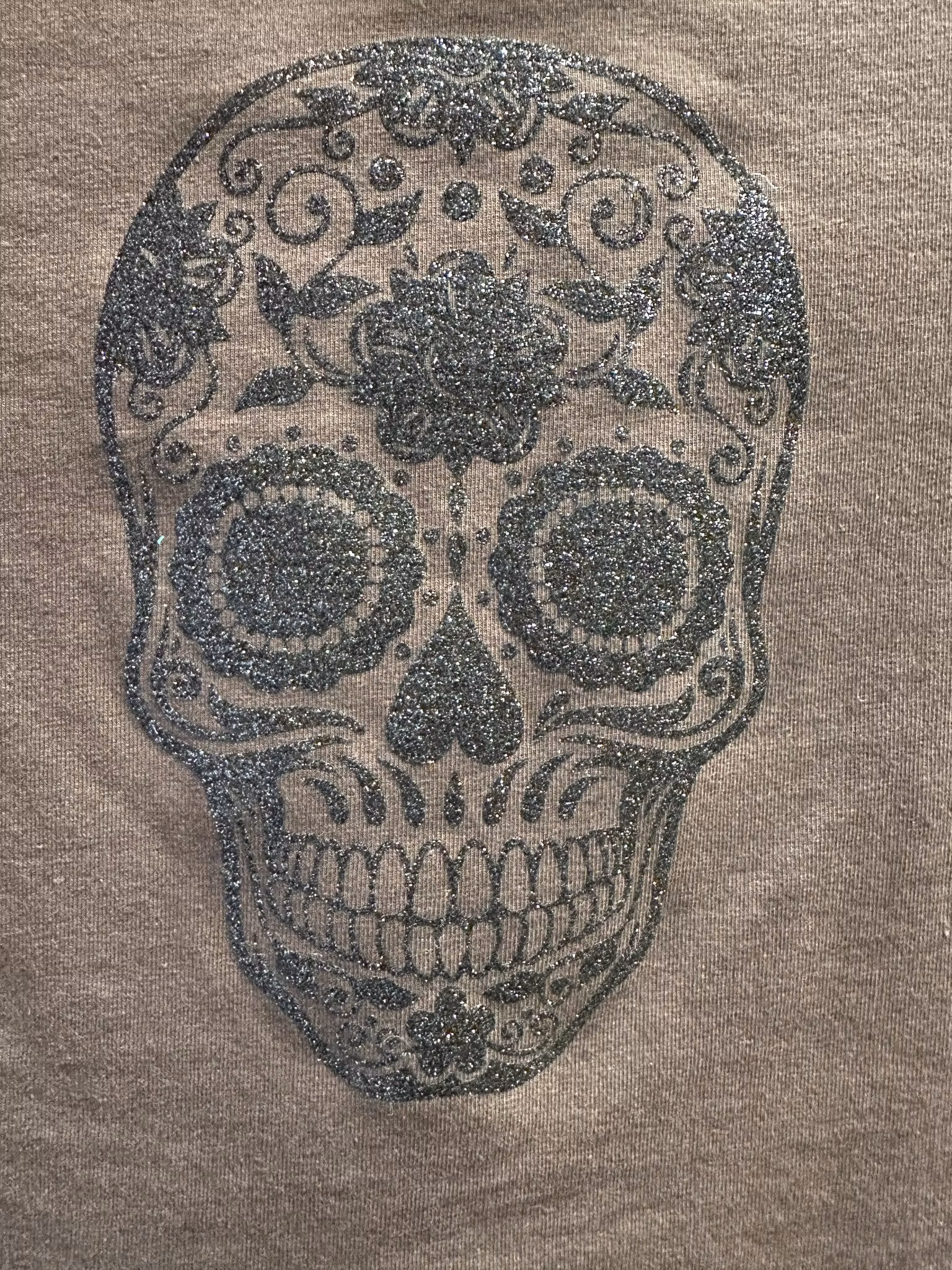 Cropped Sugarskull top