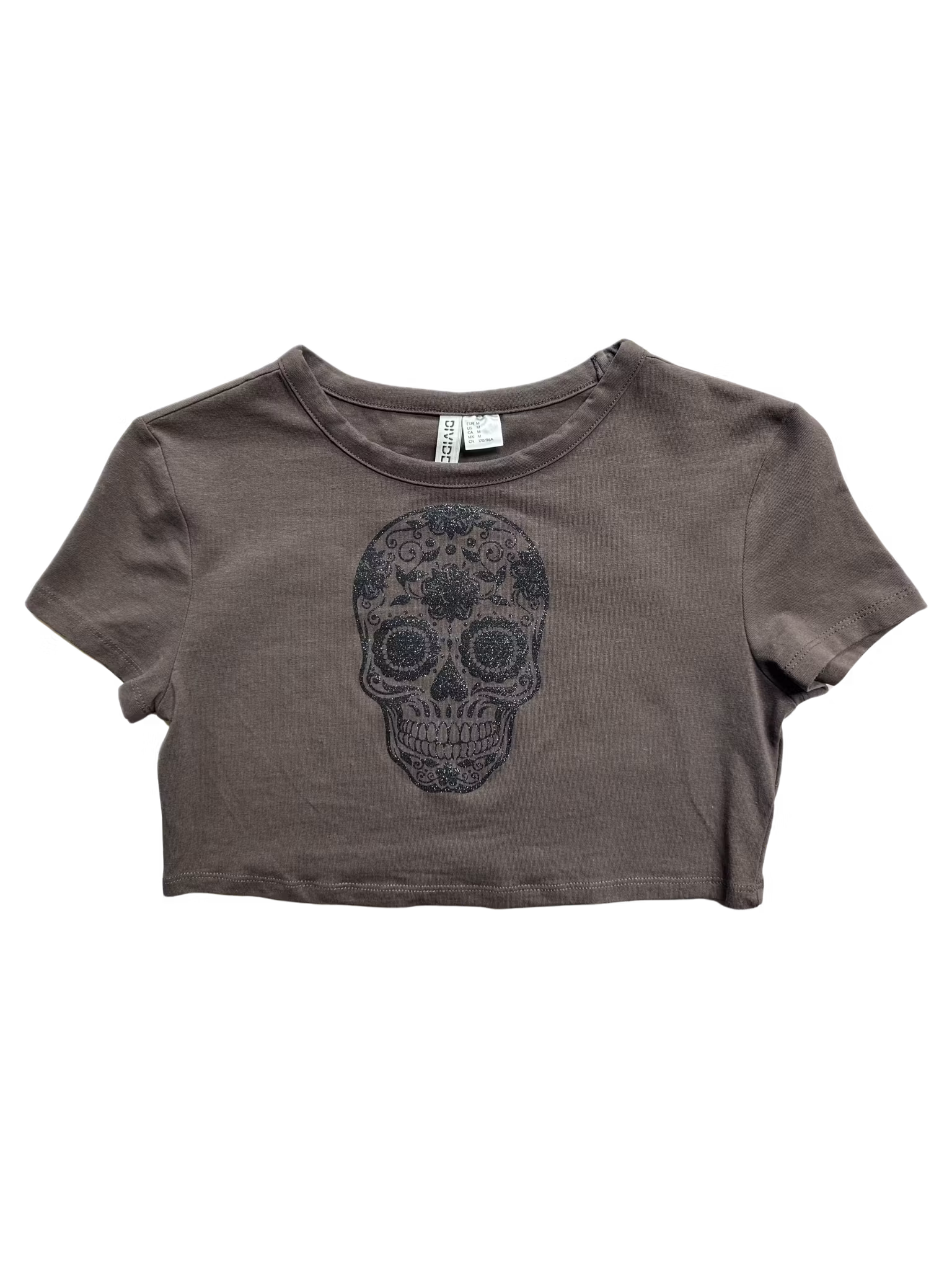 Cropped Sugarskull top