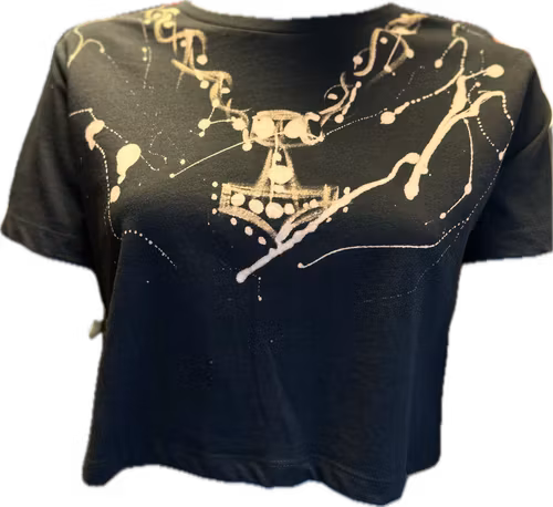 Mjølnir cropped T-shirt