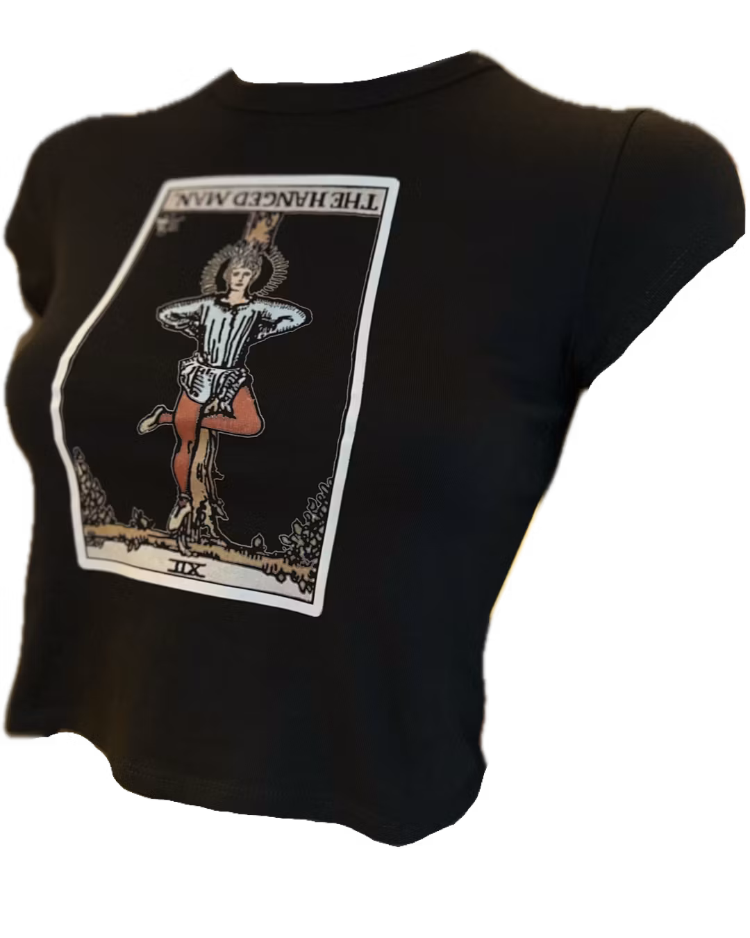 The hanged man reversed cropped top