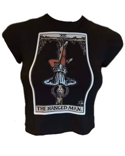 The hanged man cropped top