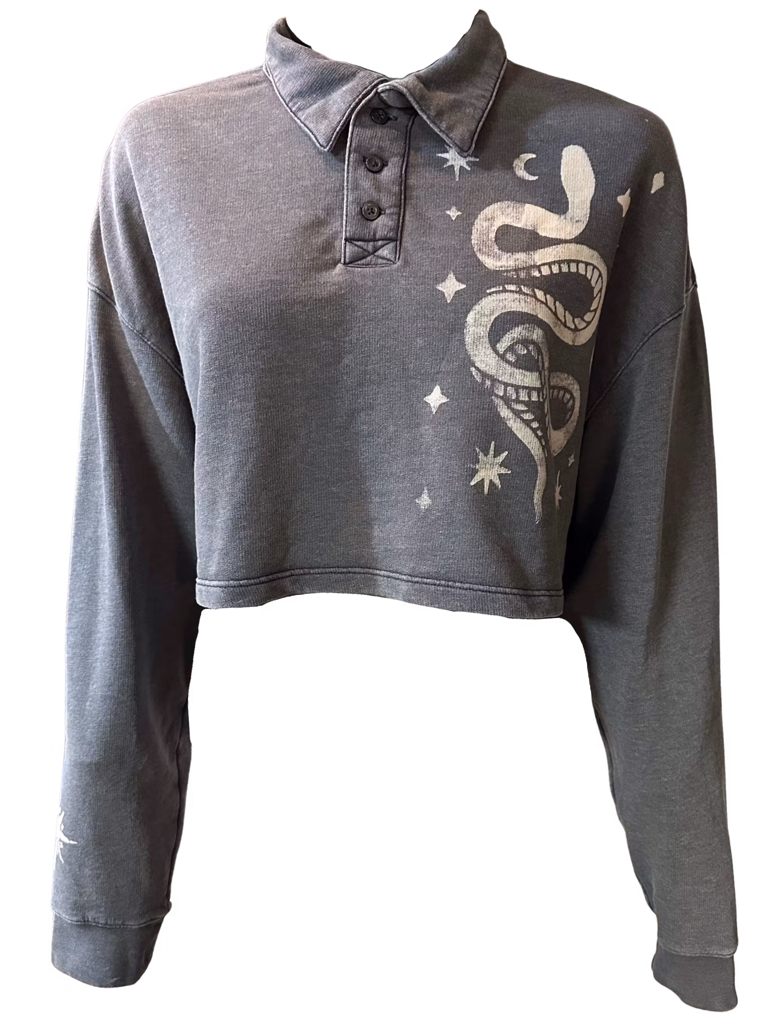 Witchy long sleeve top Cropped