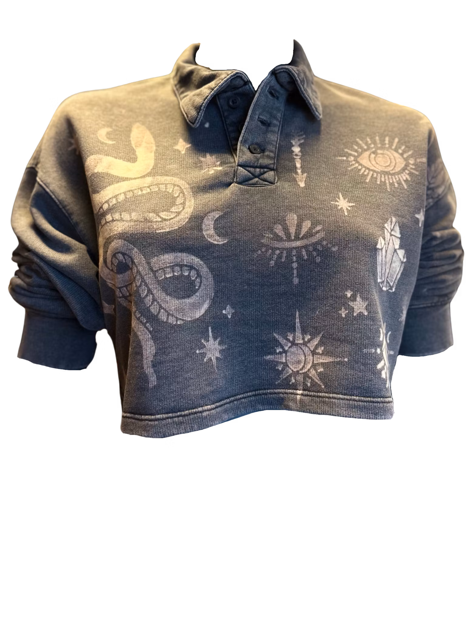 Witchy long sleeve top Cropped