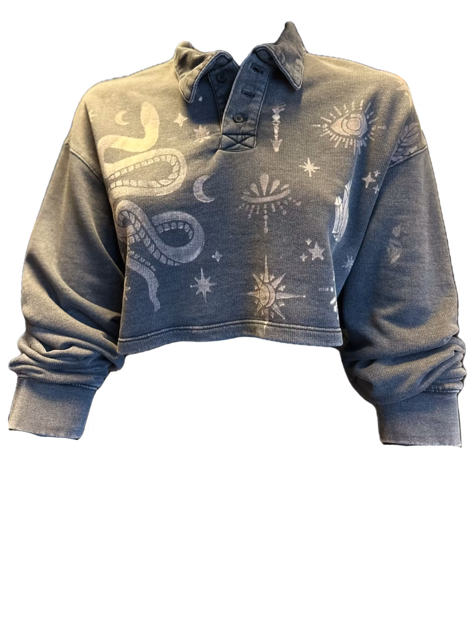 Witchy long sleeve top Cropped