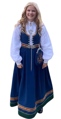 Vestfoldbunad 1932-modell blå