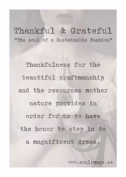 Thankful & Grateful - "The Soul of Sustainable Fashion"