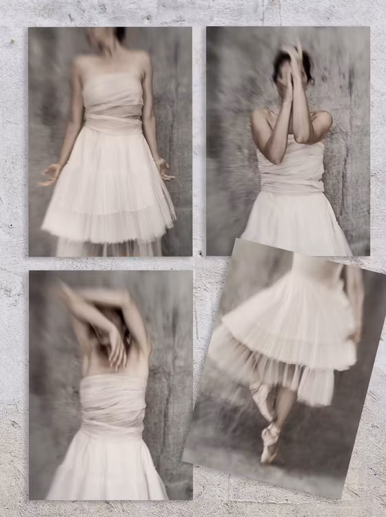 Cards - 4 x Ballerina