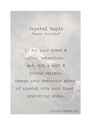 Crystal Magic - "Magic Crystals"