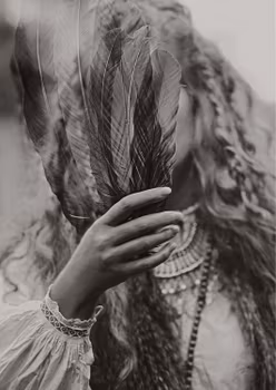 Magical Feathers - Card