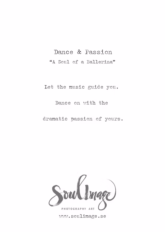 Dance & Passion - Card