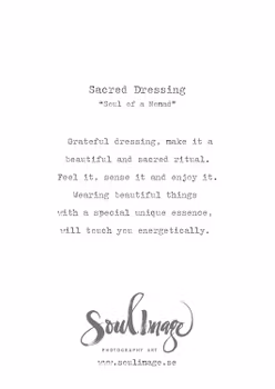 Sacred Dressing - Card