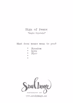 Sign of Peace - Card