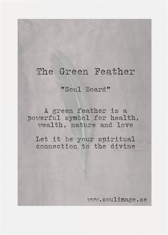 The Green Feather - "Soul Board"