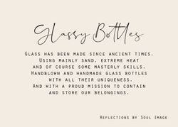 Glassy Bottles - ”Reflections”