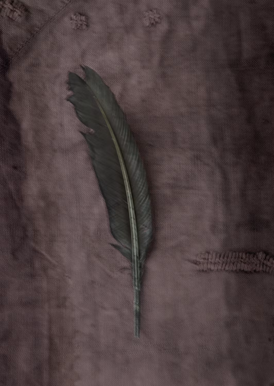 The Green Feather - Card