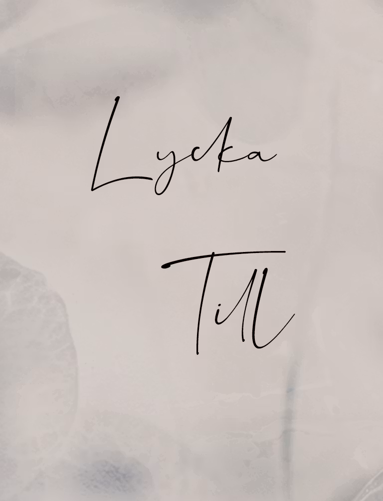 Lycka Till - Greeting card