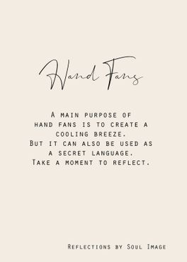 Hand Fans - Art Print