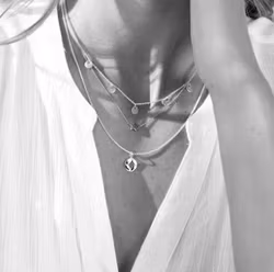 Silverhalsband kompass - SOLD OUT