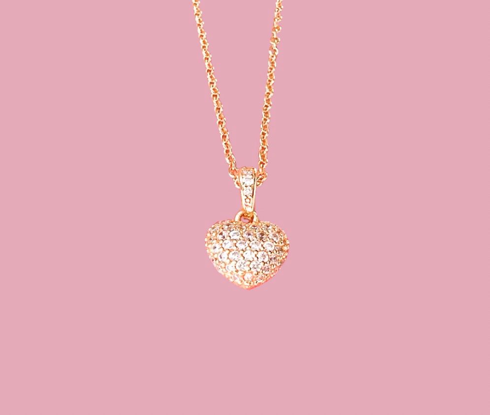 KIDS Chérie Necklace Gold cz