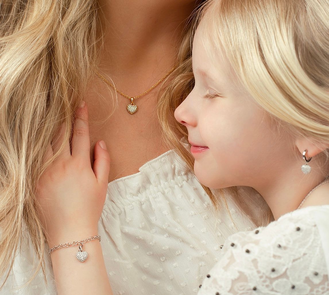 KIDS Chérie Necklace Gold cz