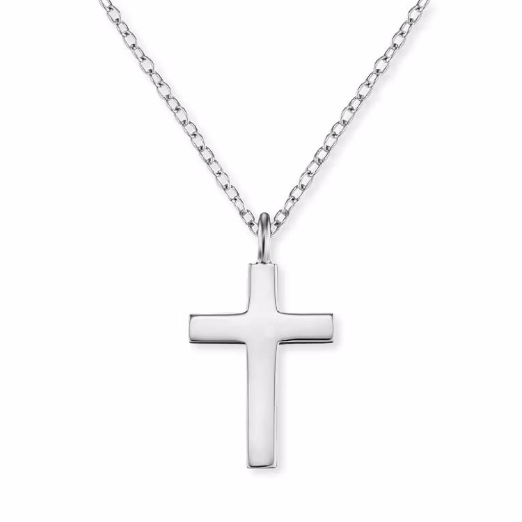 Halsband kors silver