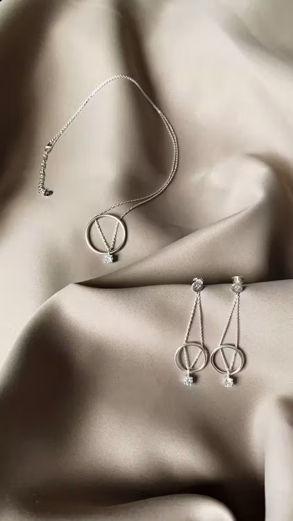 Le Ballon Necklace Silver