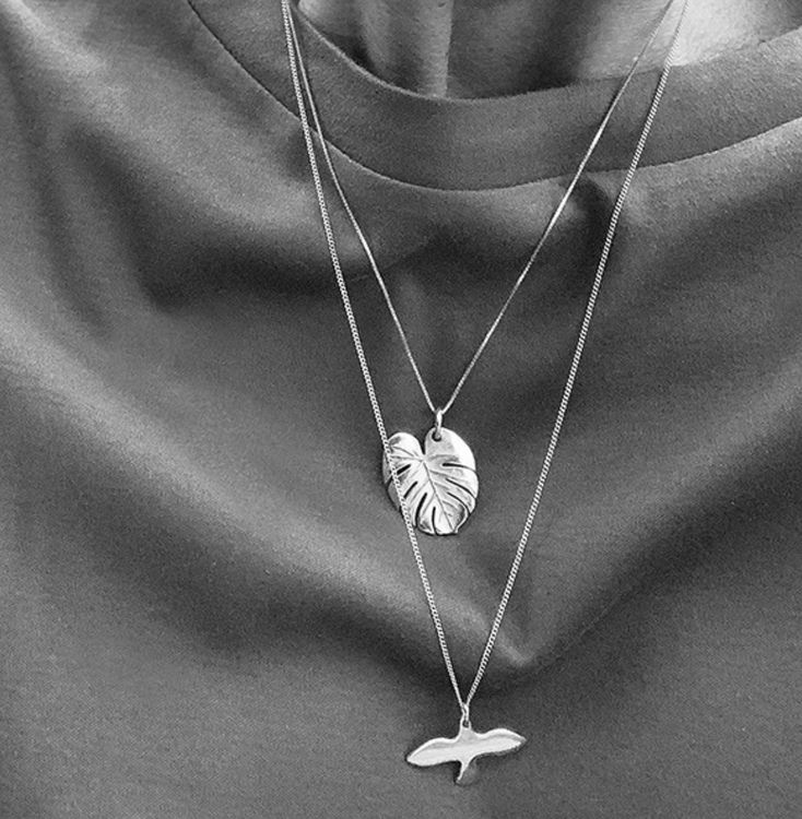 Silver Small Dove Necklace