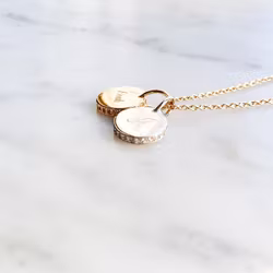 Mini Name Coin Silver